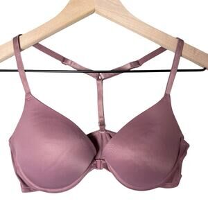 Victoria’s Secret Wear Everywhere Front Closure Racerback Push Up Bra 34C Brown